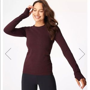 Sweaty Betty athlete seamless long sleeve